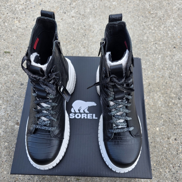 Sorel Lace Lux Boots Women Size 9 - Picture 8 of 13